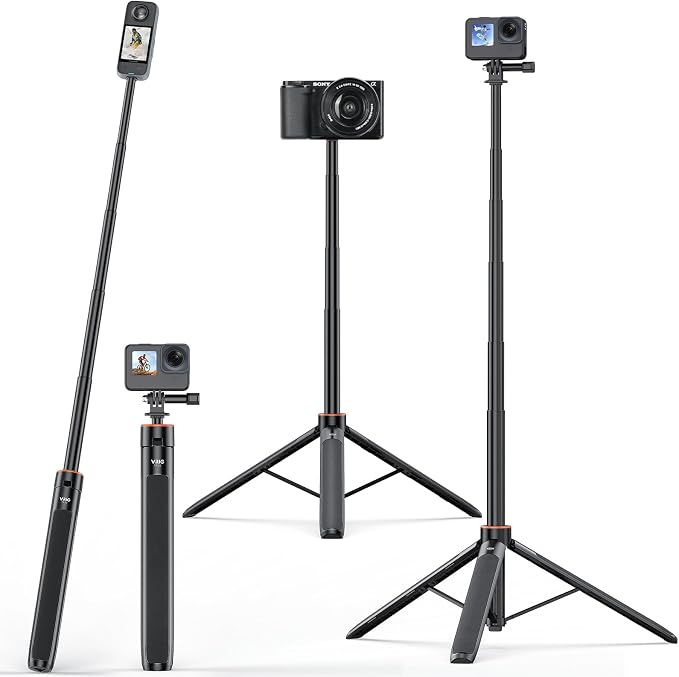 VRIG TP21 54inch Telescopic Selfie Stick Long