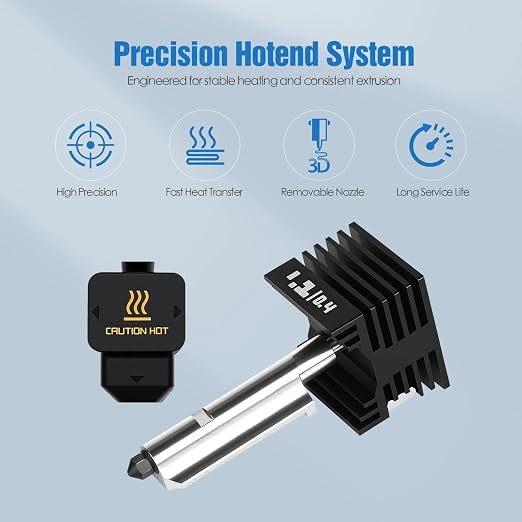 Hotend Kit for Bambu Lab H2D, A1 Mini, Fast Heating & Stable Extrusion – 3D