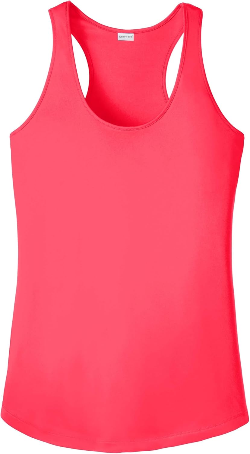 Sport-Tek Women's PosiCharge Racerback Tank - Moisture-Wicking Comfort | Various Colors Available