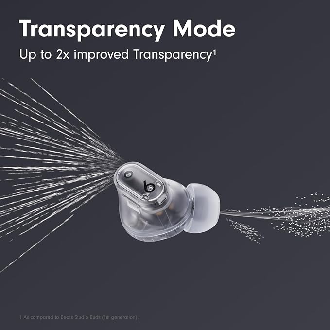 Beats Studio Buds + - Transparent with AppleCare+ (2 Years)