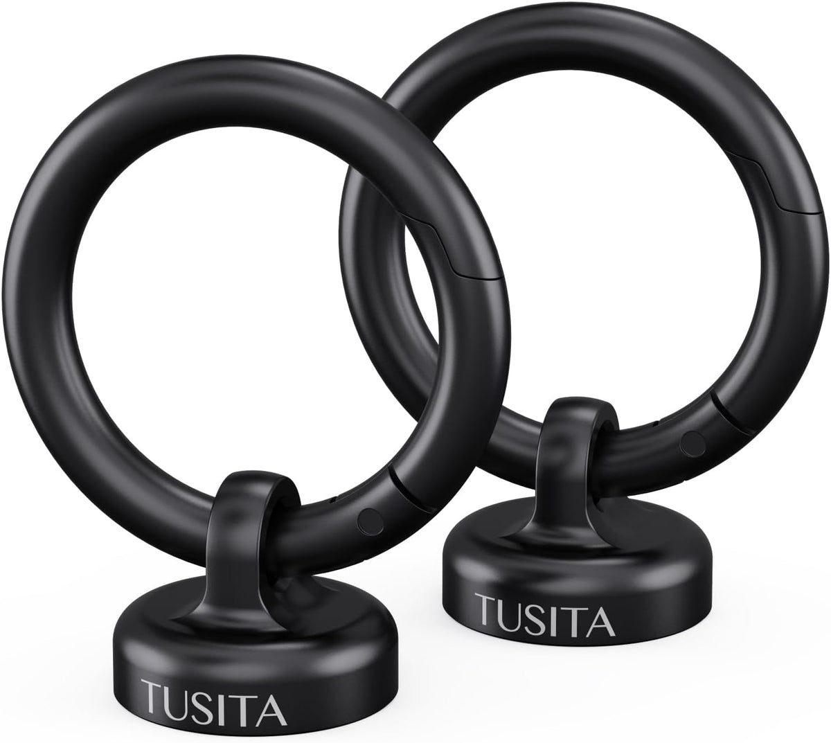 TUSITA Portable Magnetic Hook - Compatible with Olight & NEBO Flashlights | 2-Pack