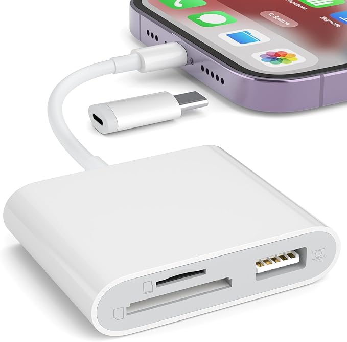 SZHAIYIJIN SD Card Reader for iPhone, Memory Card Reader