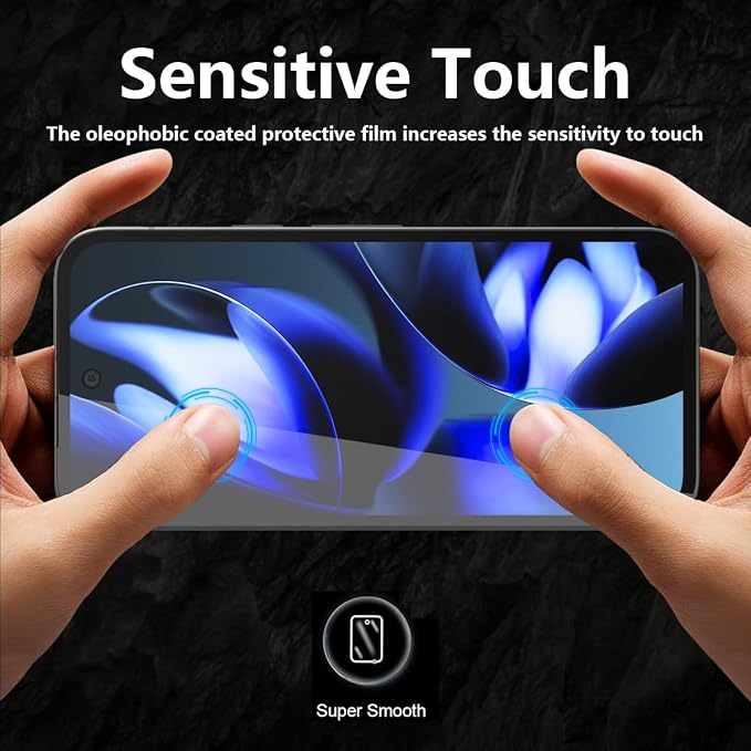 3+2 Pack Screen Protector for Google Pixel 9a Flexible TPU Film