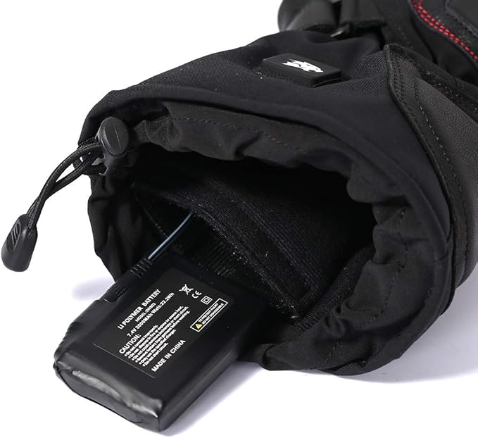 Smilodon Heated Gloves, Unisex Rechargeable Battery Powered Electric Heating Glove