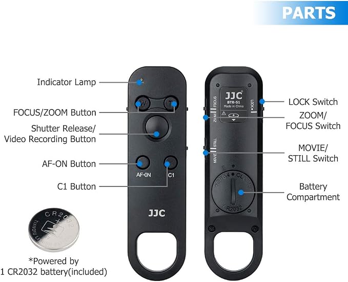 JJC RMT-P1BT Bluetooth Wireless Remote Control Commander