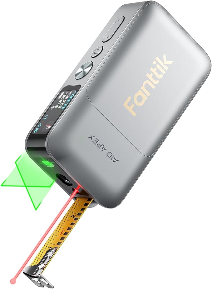 Fanttik A10 Apex 3-in-1 Digital Laser Tape Measure