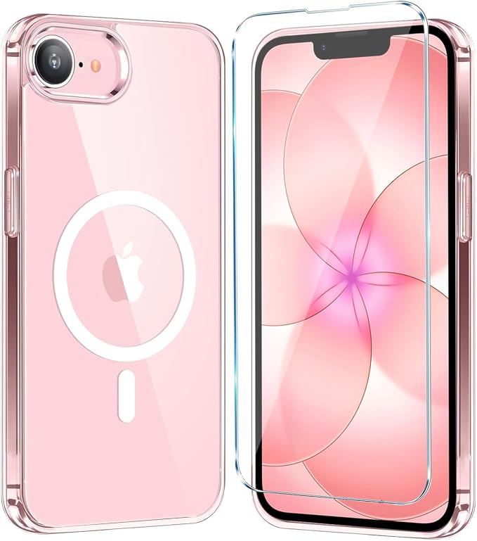 for iPhone 17e Case Clear, Magnetic iPhone 17e/16e Case