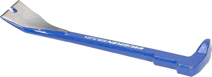 VAUGHAN Bear Claw Scraper Bar, 8 Inch Pry Bar, Nail Puller, Made In The USA, BC/SB8, VN57042