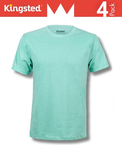 Kingsted Men's T-Shirts - Super Soft Premium Fabric - Comfortable Classic Fit - Pack of 3