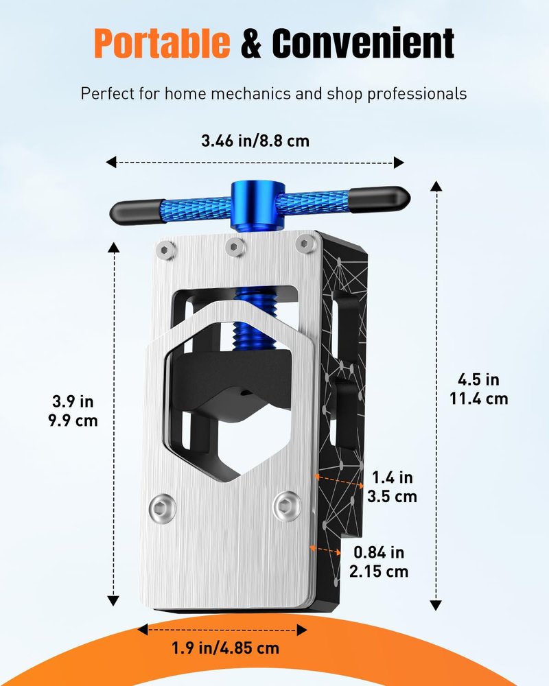 Pawfly Bike Saw Guide for Road Mountain Bike Fork Steerer Seat Post Handlebar, Adjustable Cut Saw Guide with 1-1/8" Carbon Headset Spacers, Carbon Fiber Aluminum Alloy Tube Cutting Tool Cutting Guide