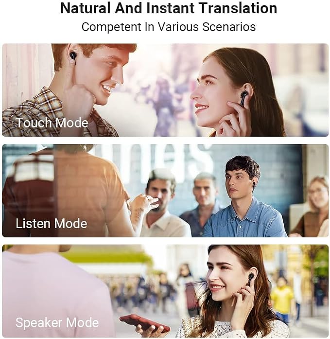 Timekettle M3 3-in-1 Language Translator Earbuds, Real-Time Translation in 43