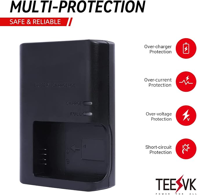 LC-E12 Battery Quick Charger for Canon: for LP-E12 LC-E12E Battery EOS M M2 M10