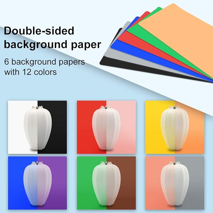 Photo Studio Light Box PULUZ 9.8in/25cm Portable Folding Photography Shooting
