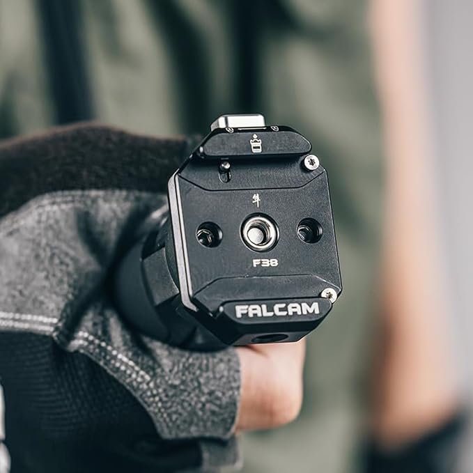 Falcam F38 Multi-Hole Quick Release Plate Kit, 38mm Aluminum QR System