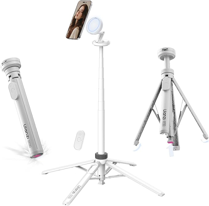 ULANZI Automatic Phone Tripod, MT85 Auto-Open Tripod