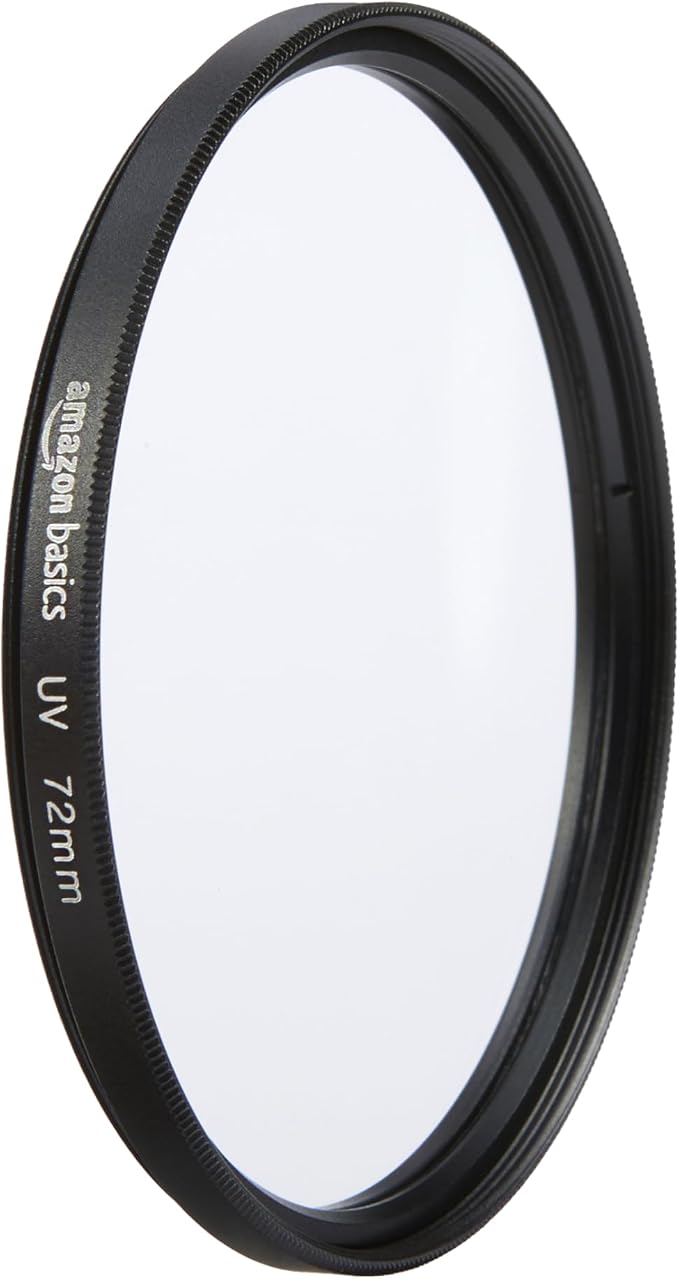 Amazon Basics UV Protection Camera Lens Filter, Scratch Resistant, Dust