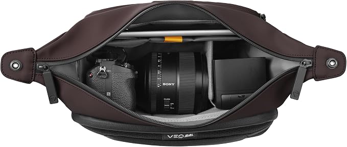 Vanguard VEO Lite S4L Camera & Everyday Shoulder Bag – Fits Mirrorless Camera +