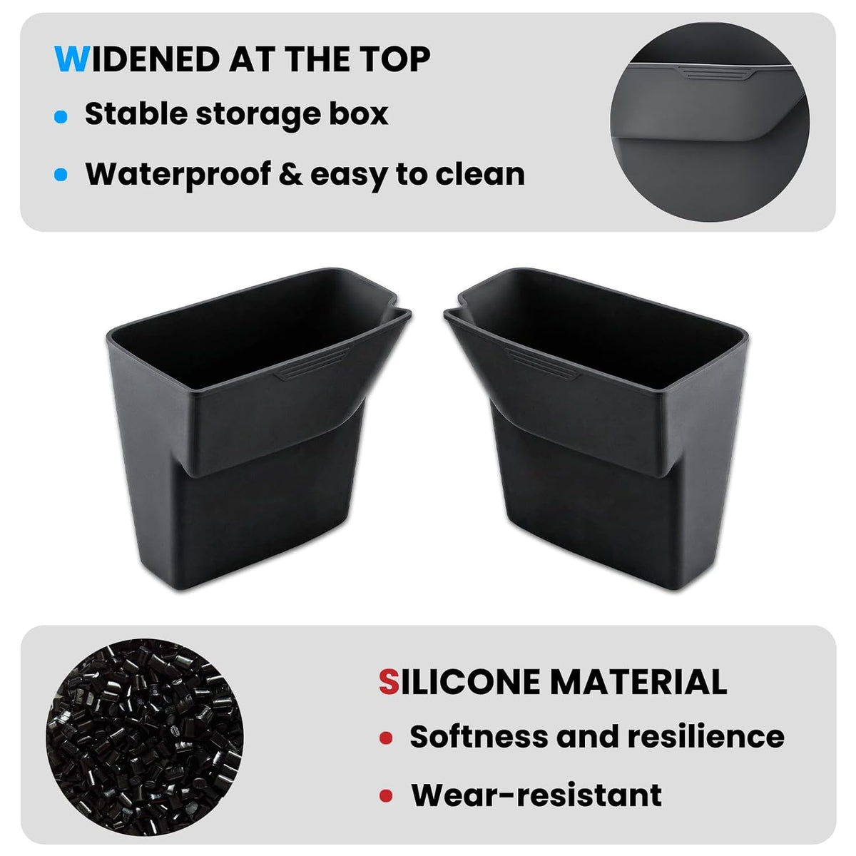 2PCS Door Side Trash Can for 2023-2026 Honda CR-V Accessories