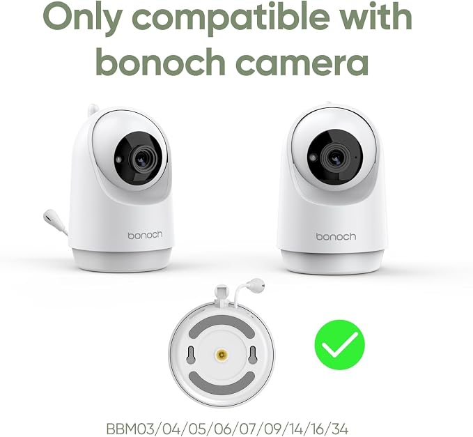 bonoch Adjustable Baby Monitor Wall Mount, Compatible Baby Camera Adjustable