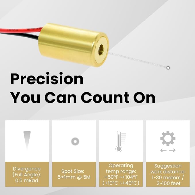 IR Dot Laser Module, Class 3R, VLM-850-01 LPA –