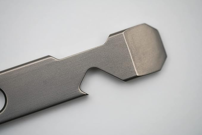 QuickPry Mini Pry Bar Everyday Carry Pry Bar Tool, For Camping, Cleaning, And Simple Everyday Tasks, Keychain Carry Tool Black