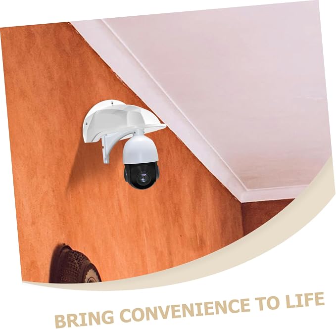 NUOBESTY Outdoor Camera Rain Cover 4 Pack Weatherproof Security Camera Shelter