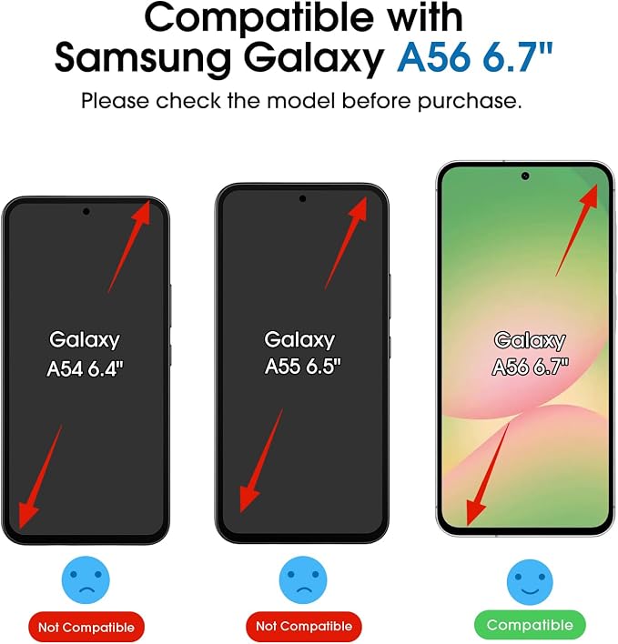 amFilm Auto-Alignment OneTouch for Samsung Galaxy A56 5G 6.7" Screen Protector