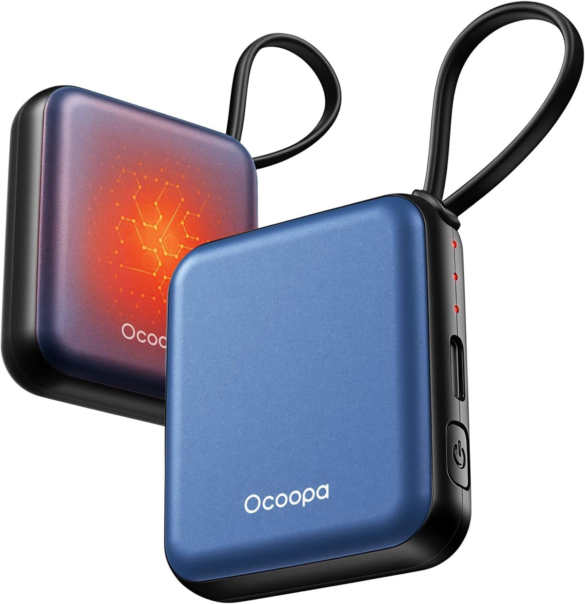 OCOOPA Rechargeable Hand Warmers - Smart Temperature Control, 7-Hour Battery Life, Compact & Portable for Travel