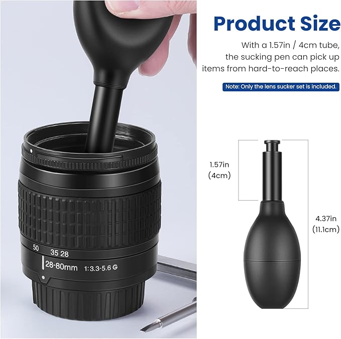 NEEWER 8-in-1 Lens Sucker Kit, IC Pick Up Vacuum Suction Pen
