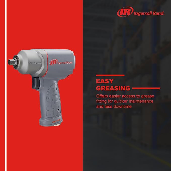 Ingersoll Rand 2115PTiMAX 3/8" Pin Type, Industrial-Grade Impact Wrench