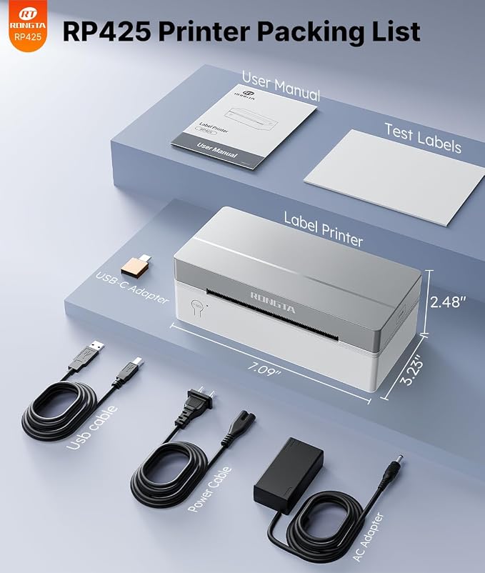 Rongta Shipping Thermal Label Printer