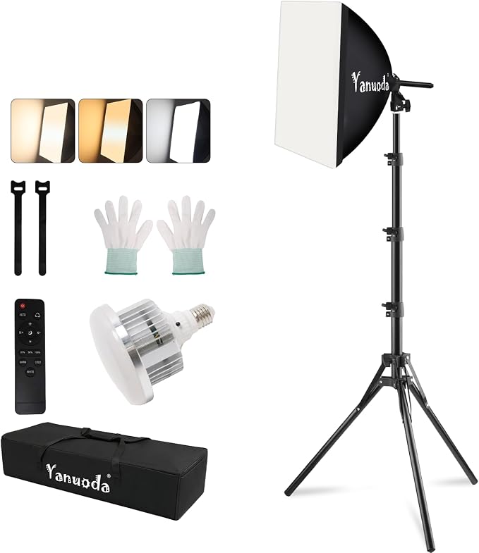 Professional 16''x16'' Softbox Lighting Kit
