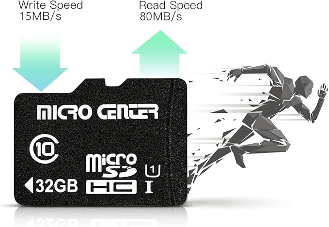 INLAND Micro Center 32GB Class 10 MicroSDHC Flash Memory Card