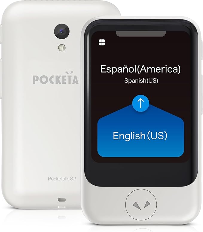POCKETALK S2 Business eSIM 5 Year White