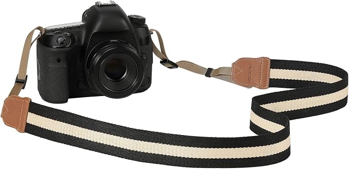 MoKo Camera Strap, Cotton Woven Camera Strap, Adjustable Universal Neck &