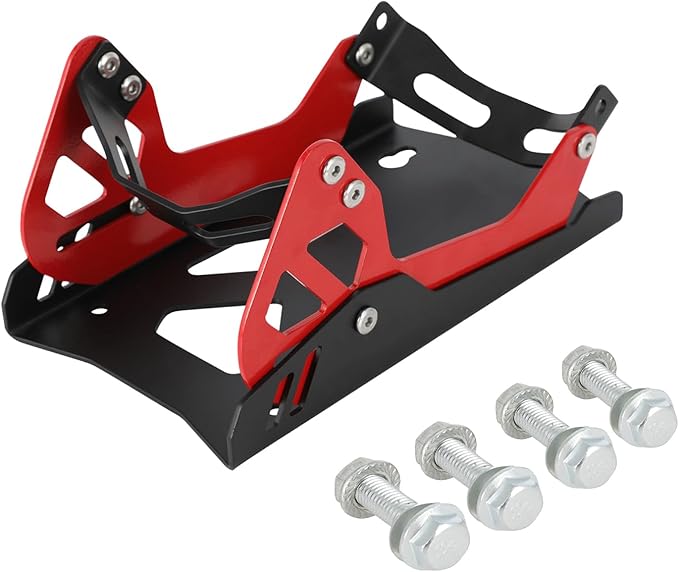 Motorcycle Wheel Chock for Transportation,Portable Adjustable 1800 lbs Capacity Special Front Tire Stand for 8"-21" Wheel Universal for Most Crusier Sports Dirt Bikes Trailer Truck