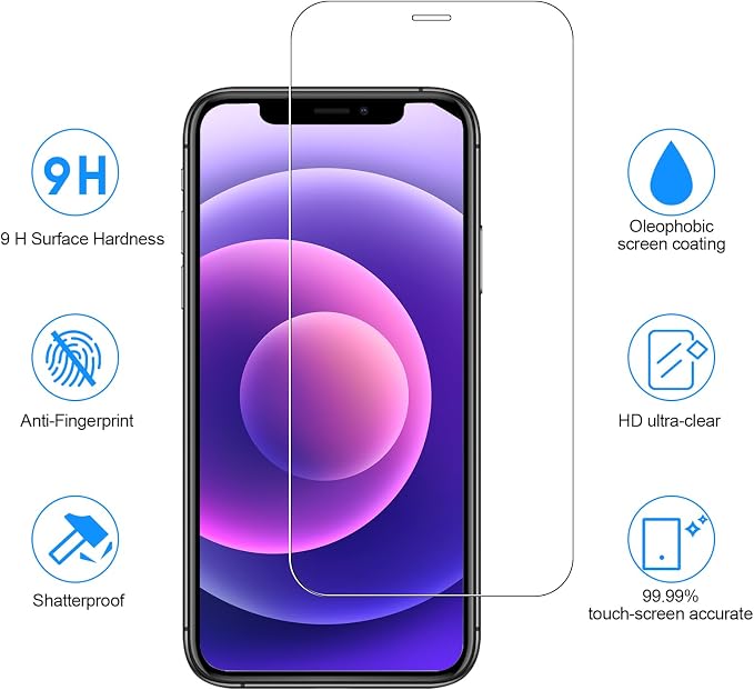 SIBEITU 3 Pack Screen Protector