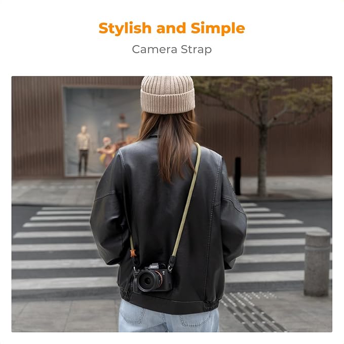 K&F CONCEPT Camera Neck Strap, 100cm Nylon Rope Camera Shoulder Strap