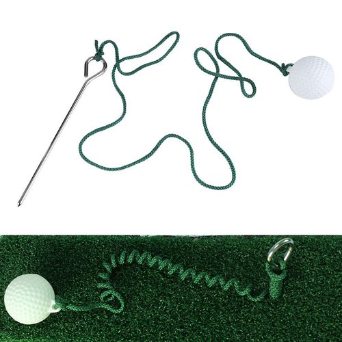 Acouto on a String on String Fly Swing Training Rope Ball - Outdoor Practice Accessory for Swing Improvement - Enhanced Training Ball for and Accuracy