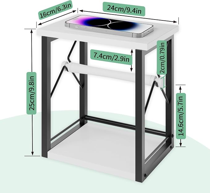 Label Holder for Rolls and Fan-Fold Labels, Shipping Thermal Label Holder