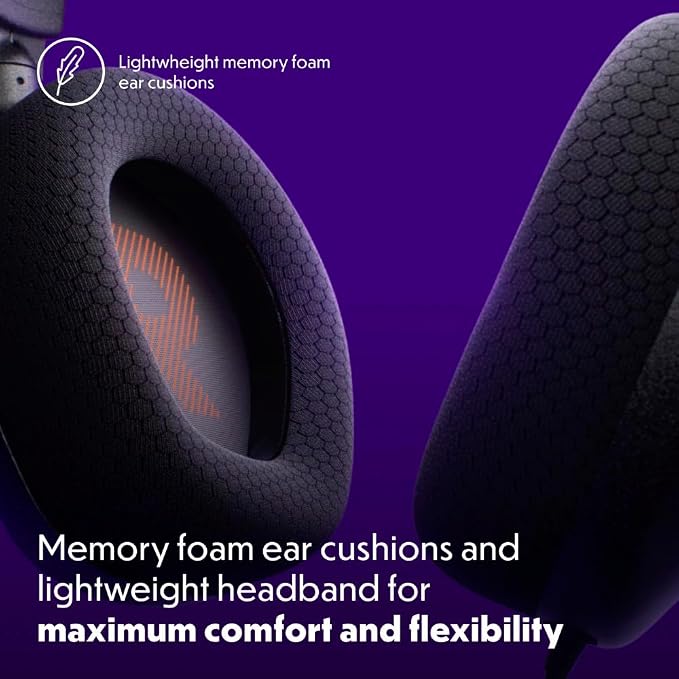 JBL Quantum 100M2 Wired Gaming Headset, Detachable Mic - Black | Memory Foam Ear Cushions And 3.5 Mm Jack Work With PC, PlayStation, Xbox, Nintendo Switch For Immersive PC Gaming Sessions
