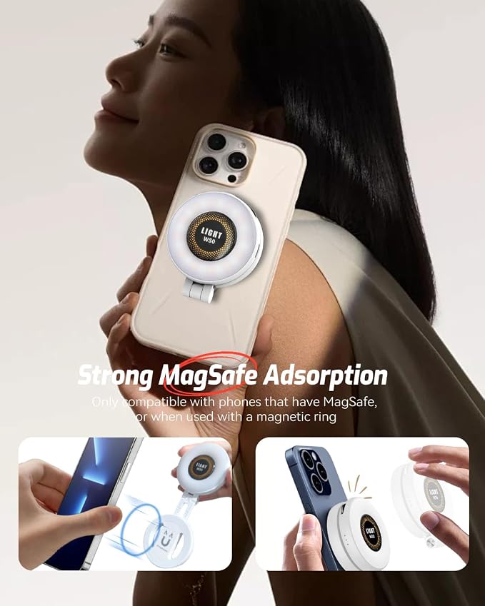 Magnetic Portable Selfie Light for iPhone