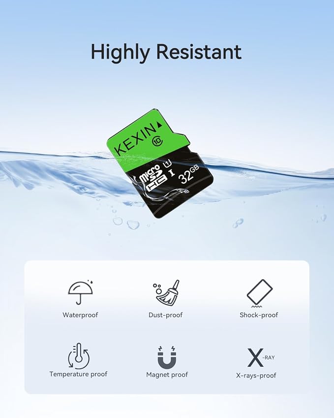 KEXIN 32GB Micro SD Card 10 Pack 32 GB Class 10 Ultra Micro SDHC UHS-I Bulk