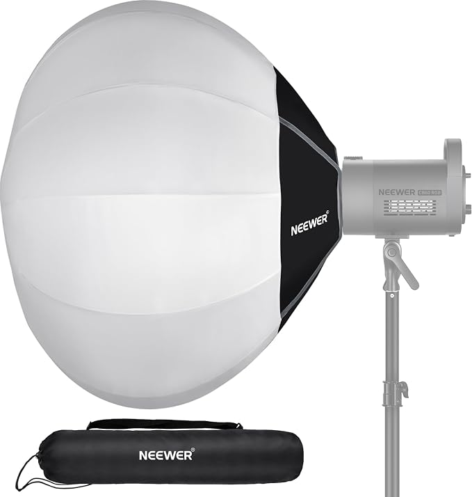 NEEWER 33.5"/85cm Lantern Softbox, Quick Release 360° Light Diffuser Bowens