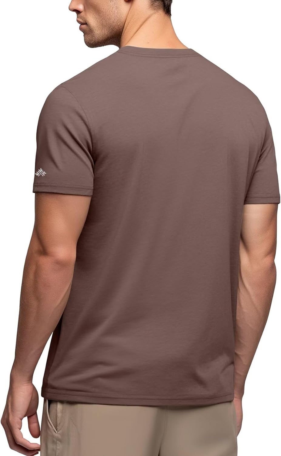 Zengjo Men's Athletic Shirts - Moisture-Wicking Quick-Dry Tees for Running & Gym | Lightweight Crewneck