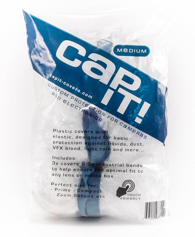 3 Pack CAP IT! Covers Camera & Electronics Protection Perfect