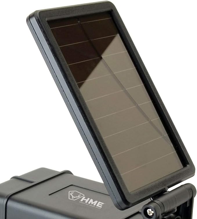 HME Trail Camera 12V/Solar Auxiliary Power Pack Durable Weather-Resistant