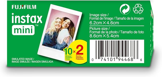 Fujifilm, Instax Mini Instant Film, 20 Photos