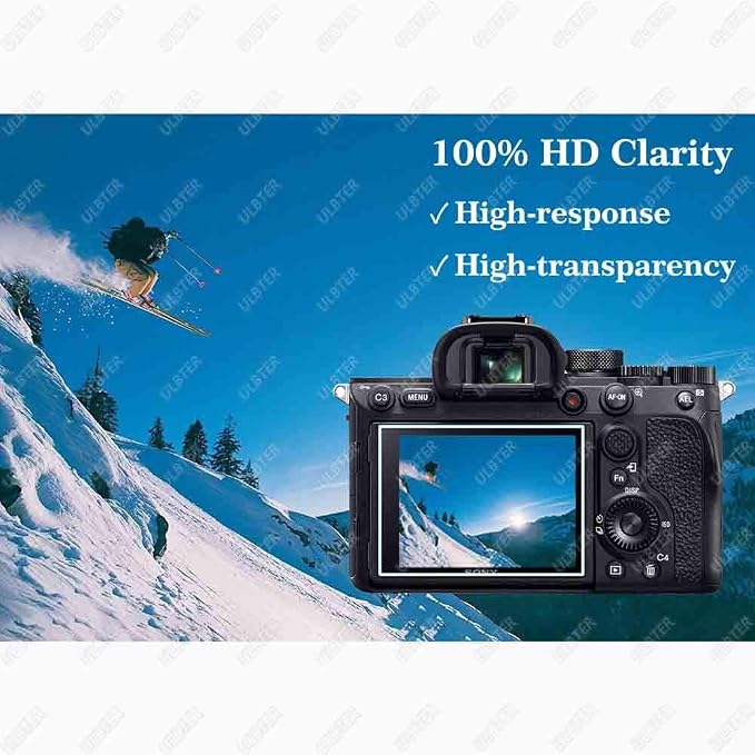 ULBTER Screen Protector for Sony alpha a7II A7III A7 III A7 II A7R IV A7R III