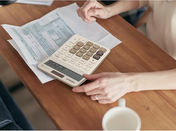 Pendancy 12 Digit Office Calculator Desktop